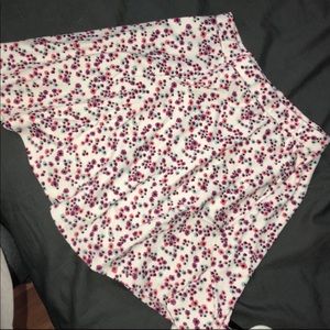 floral skirt